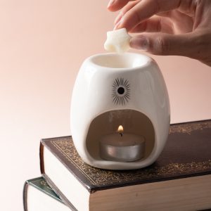 Kit 2: Pebetero + 3 velas tealight + 2 Wax Melts